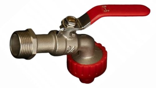 Zawór kulowy czerpalny 1/2"<p>szybkozłączka tworzywo </p>