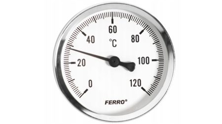 Termometr bimetaliczny<p>63 mm 1/2" axialny 0-120°C</p>