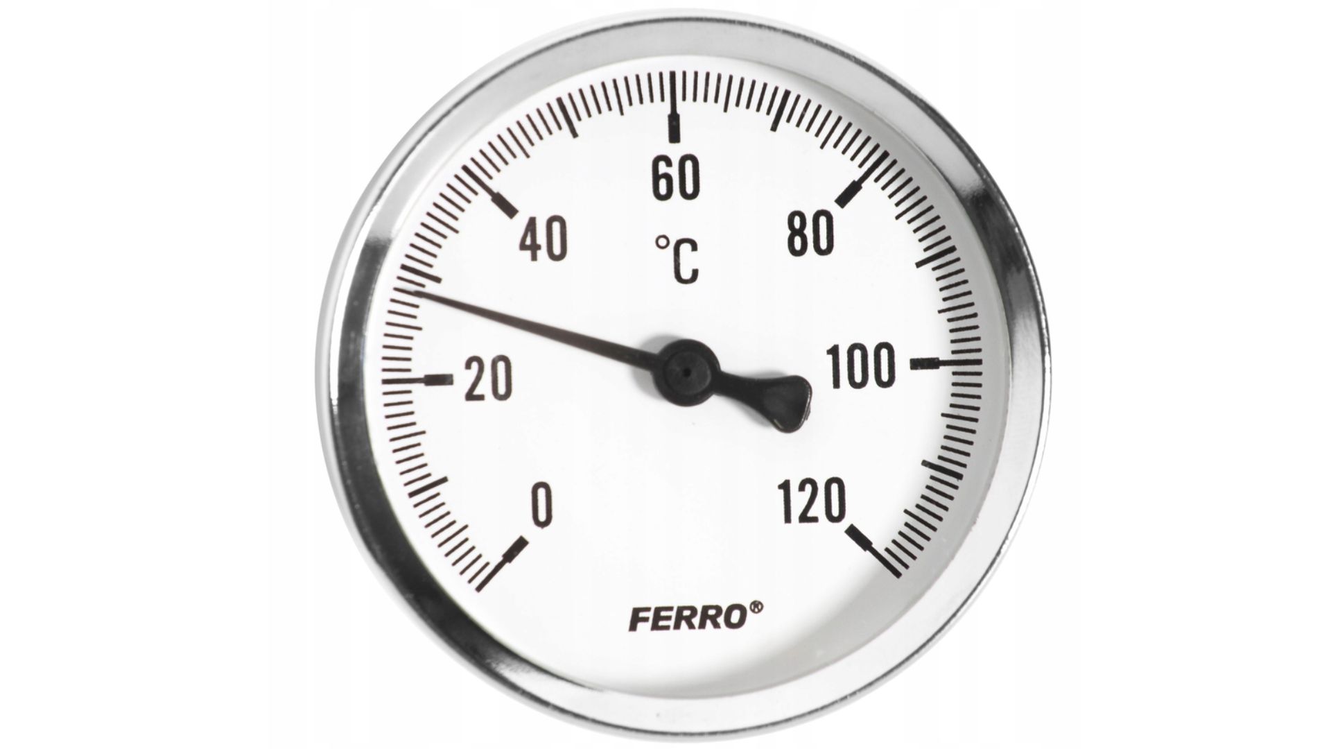 Termometr bimetaliczny<p>63 mm 1/2" axialny 0-120°C</p>